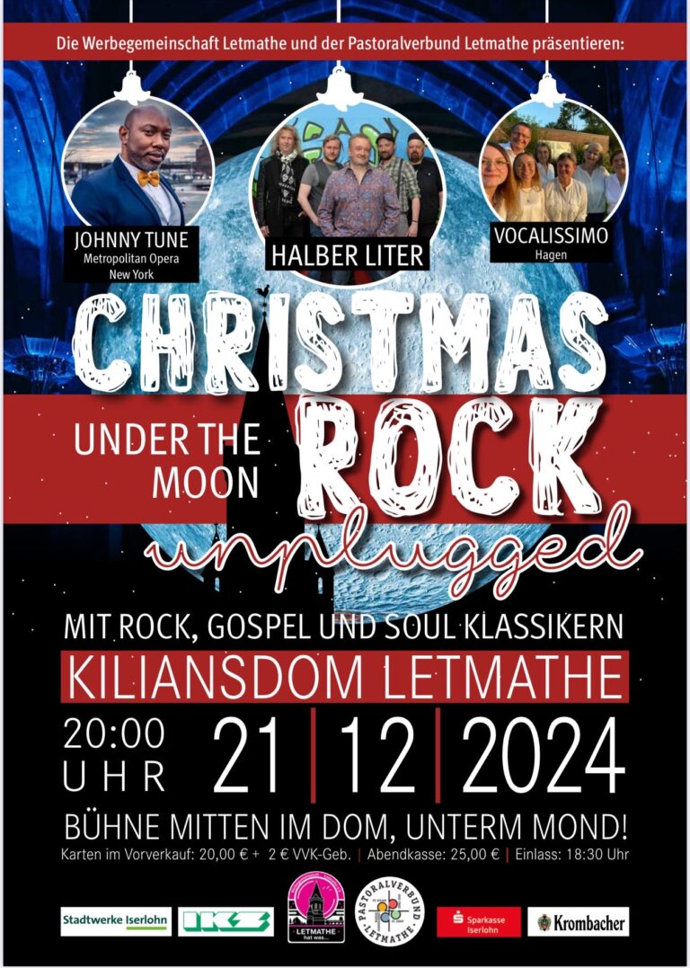Christmasrock unter the Moon