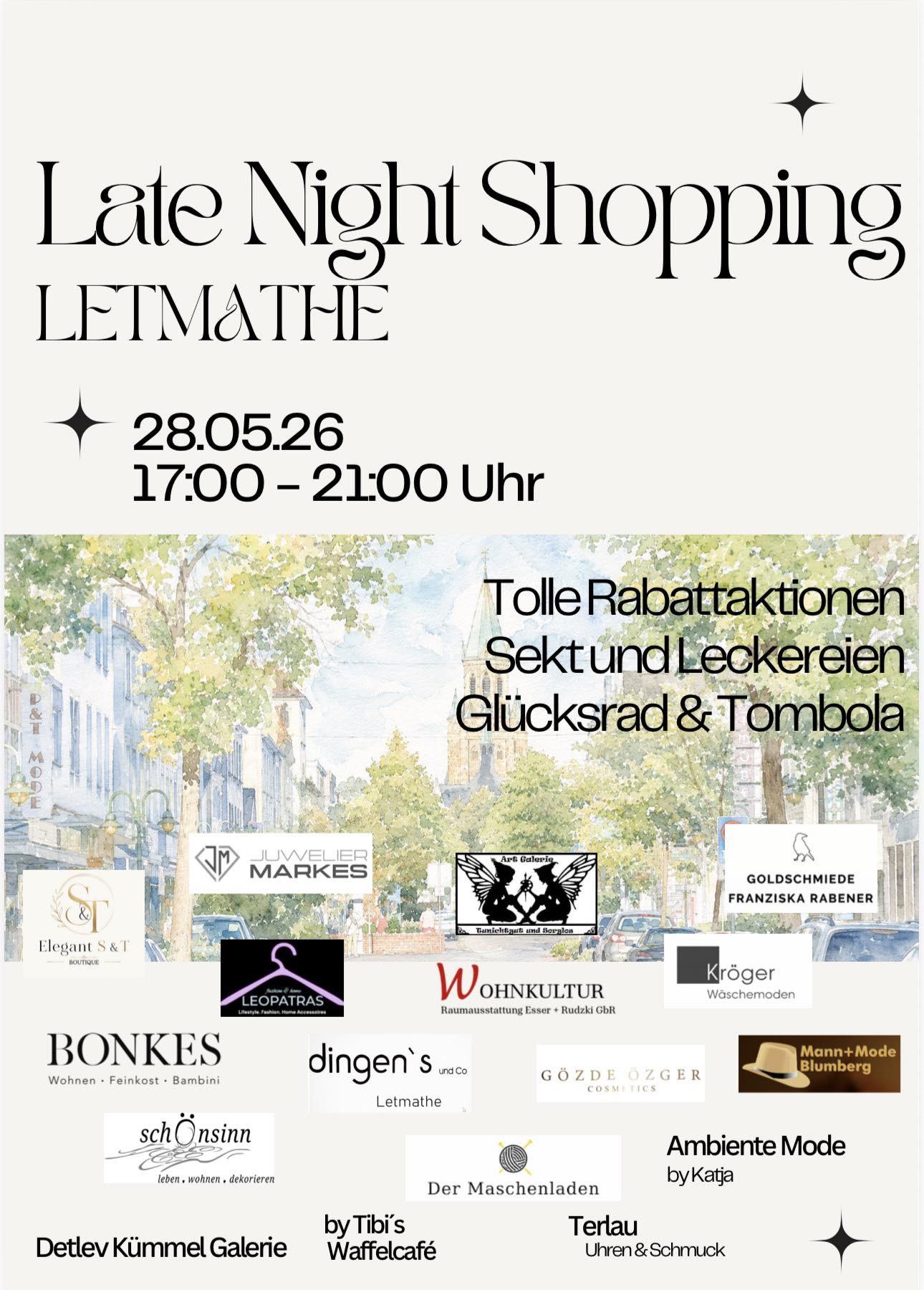 Late Night Shopping in Letmathe